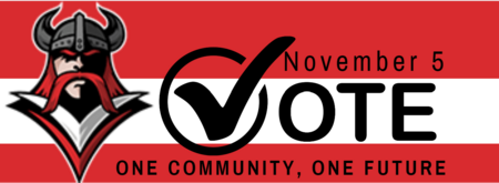 Vote November 5 - One Community, One Future